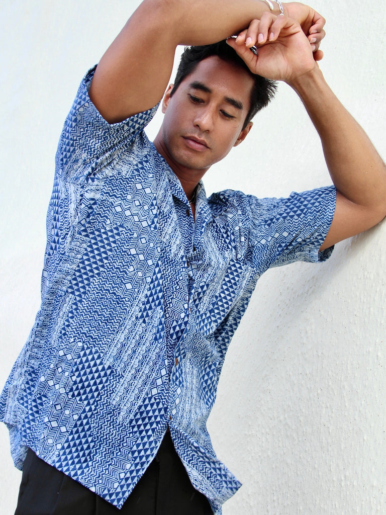 aloha dress shirt Aloha Shirt Dress ~ Mahi'ai Kalo X Wai