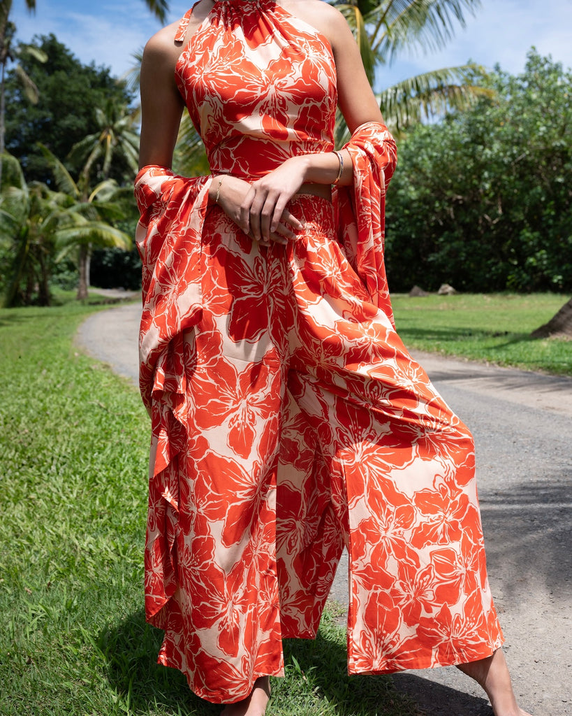 Mele Classic Kimono | Lotus and Lime